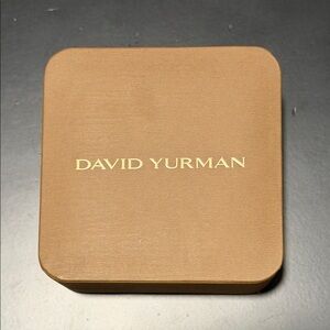 David Yurman Tan Jewelry Box